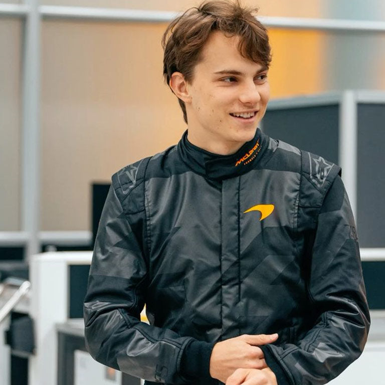 MCLAREN OSCAR PIASTRI STEALTH RACE SUIT by Dash Racegear - product view 1