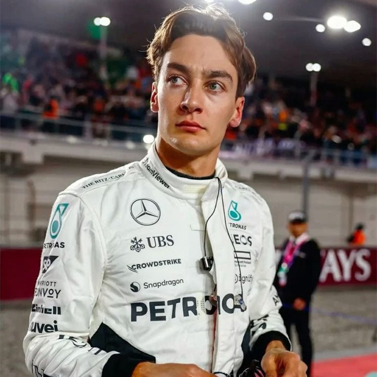 MERCEDES GEORGE RUSSELL 2024 QATAR GP RACE SUIT by Dash Racegear - product view 2