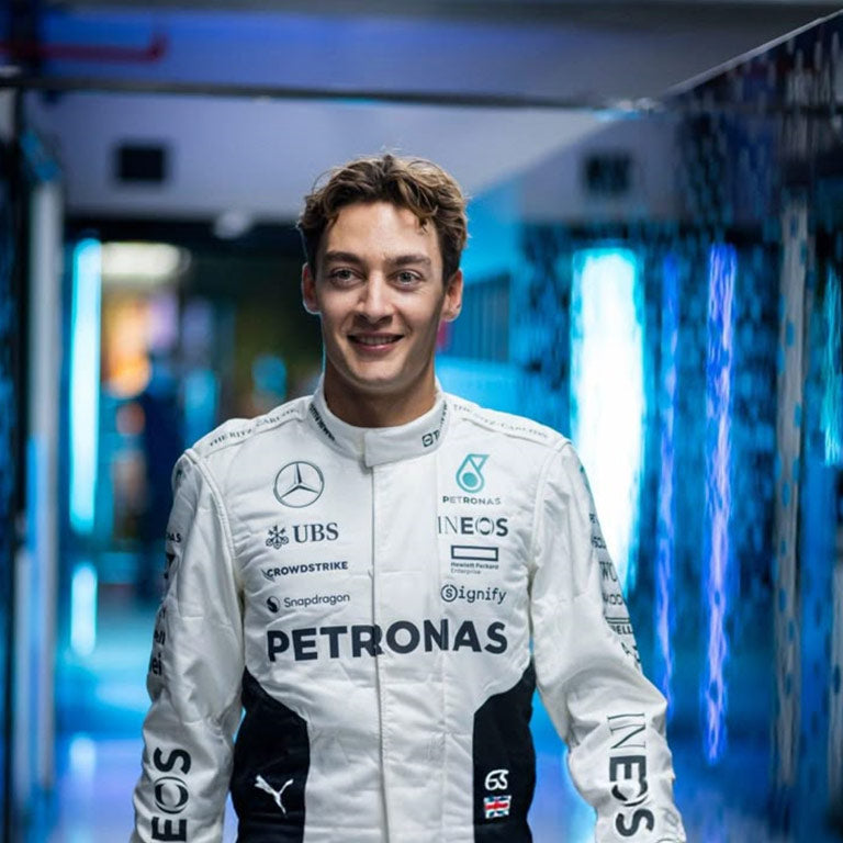 MERCEDES GEORGE RUSSELL 2024 QATAR GP RACE SUIT by Dash Racegear - product view 6