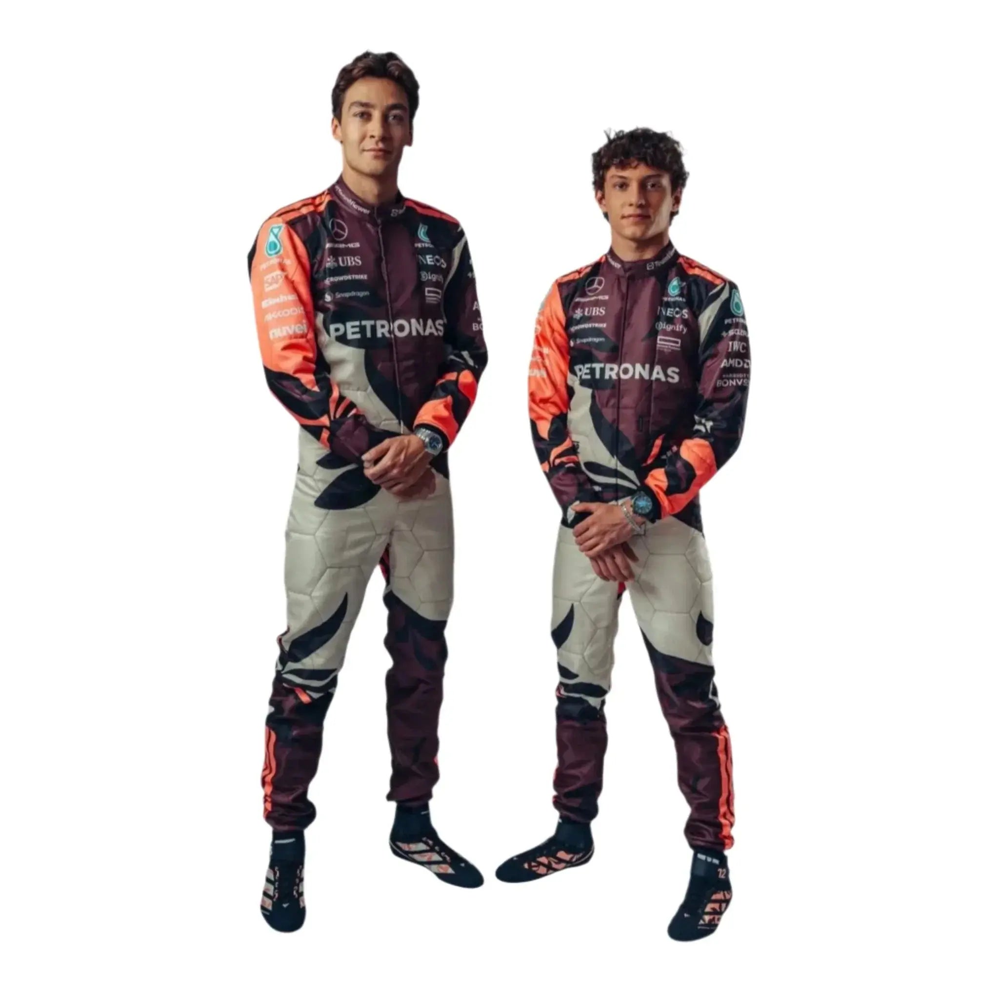 2025 Mercedes F1 Team Miami GP Go-Kart Racing Suit image 1