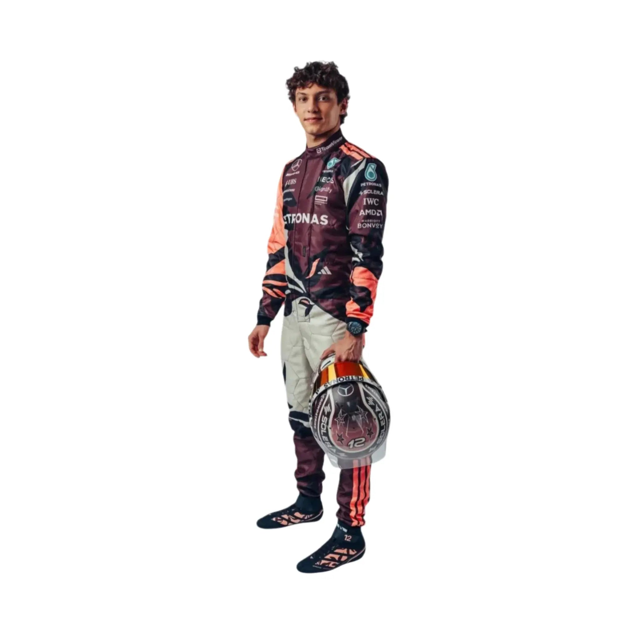 2025 Mercedes F1 Team Miami GP Go-Kart Racing Suit image 3