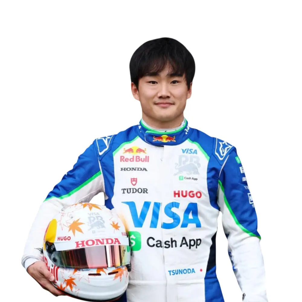 2025 Yuki Tsunoda Go-Kart Racing Suit Replica | Visa Cash App RB F1 Team image 2