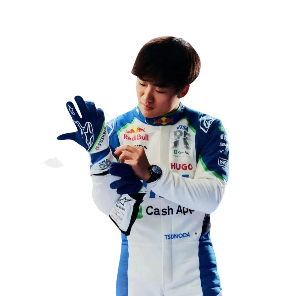 2025 Yuki Tsunoda Go-Kart Racing Suit Replica | Visa Cash App RB F1 Team image 3