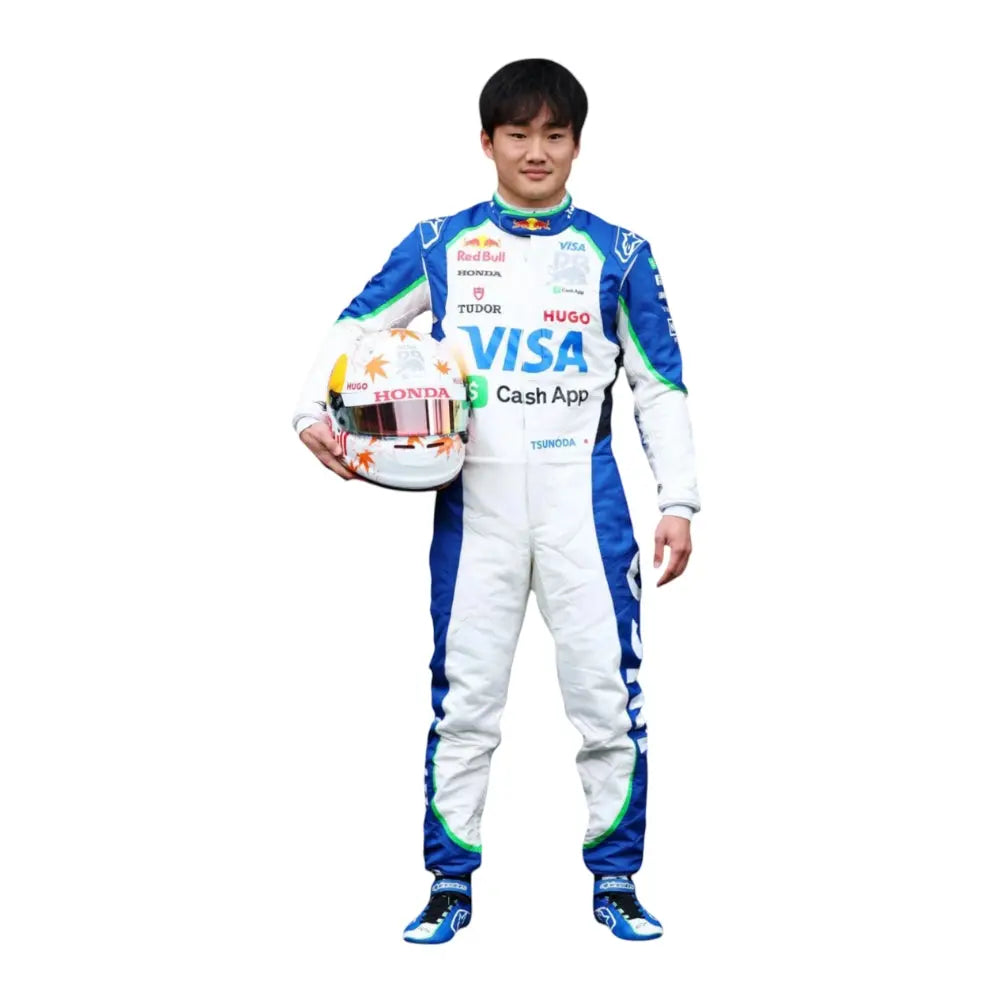 2025 Yuki Tsunoda Go-Kart Racing Suit Replica | Visa Cash App RB F1 Team image 5