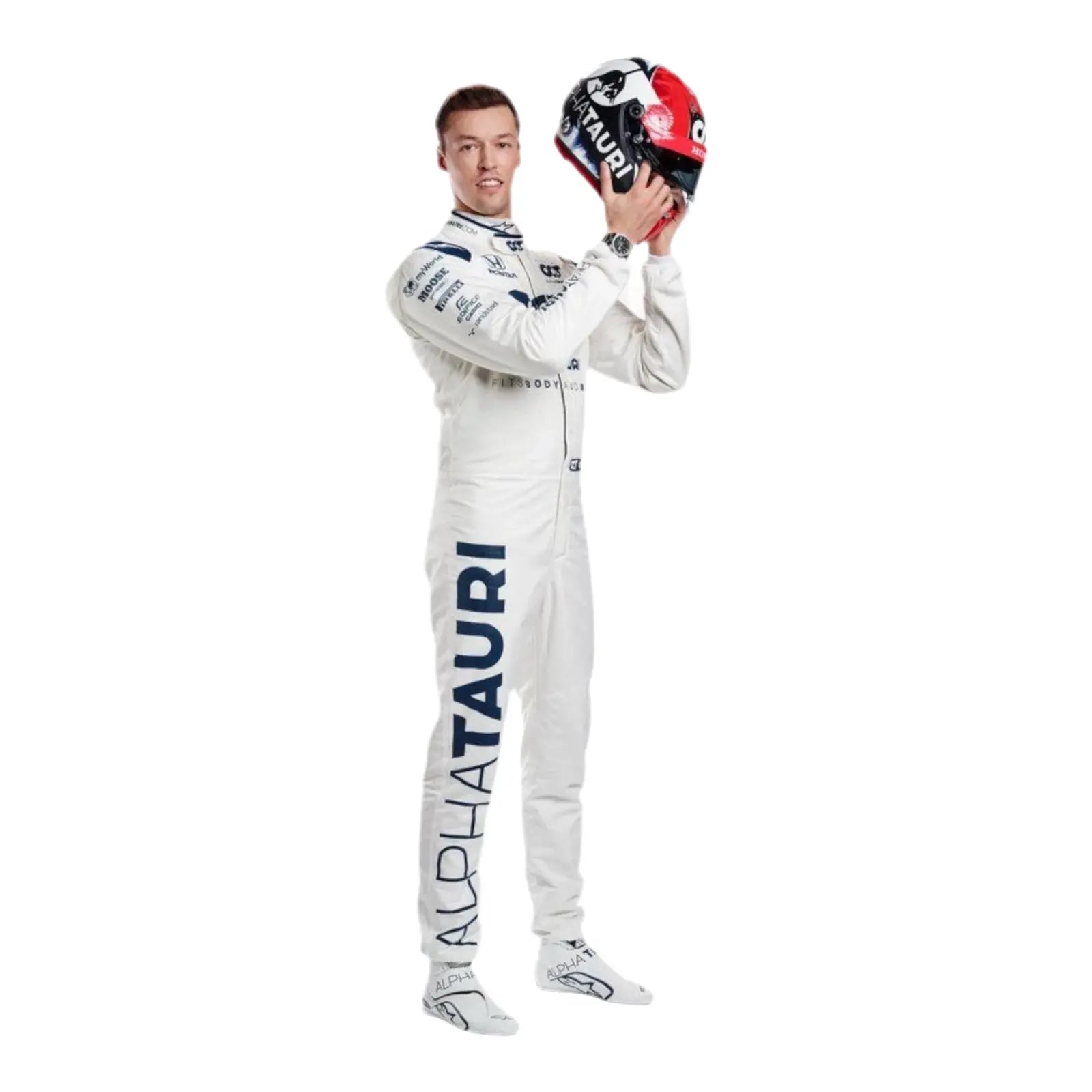 2020 Pierre Gasly Alpha Tauri Race Suit - Abu Dhabi GP image 4