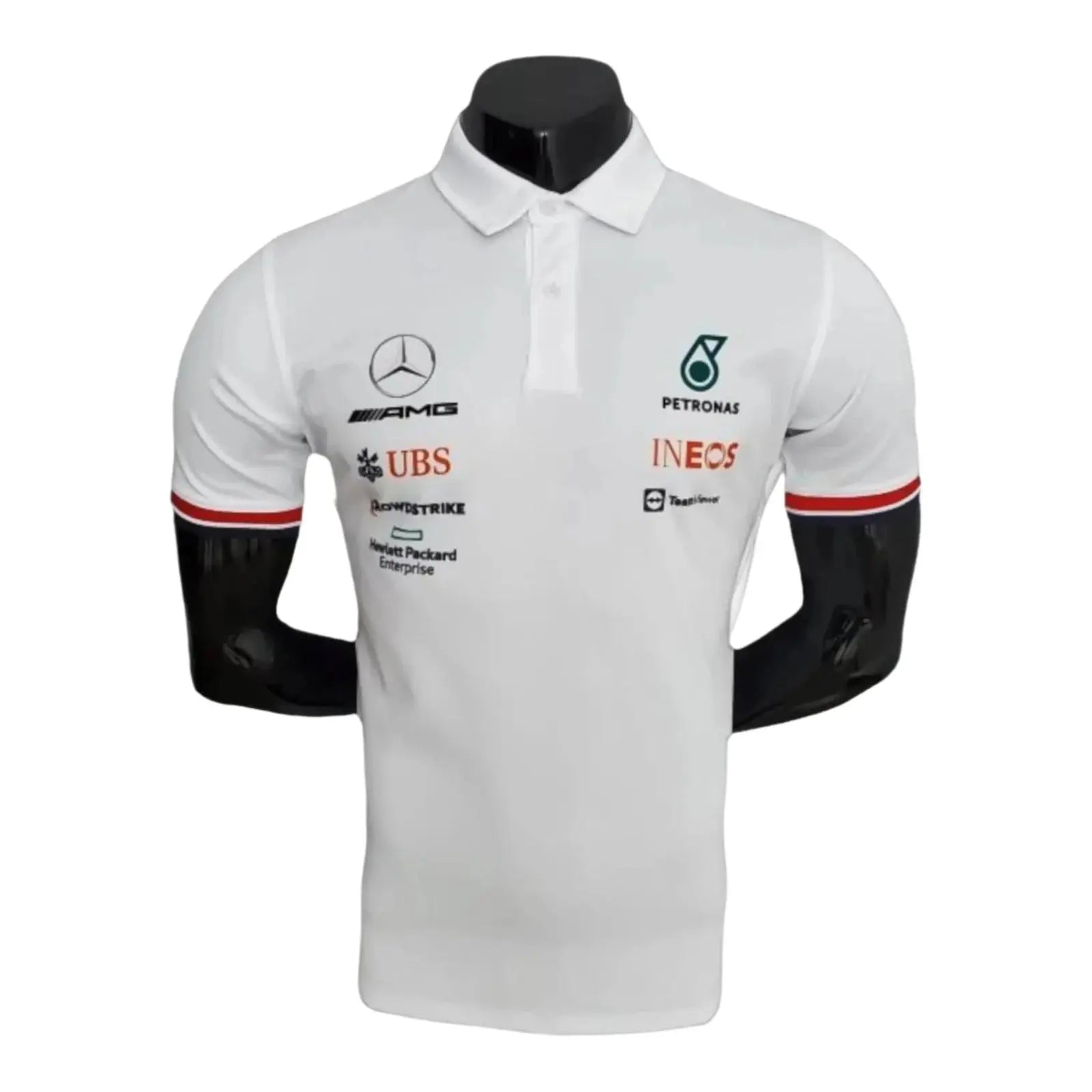 2022 Mercedes Formula One Polo Shirt - replica-inspired team gear image 1
