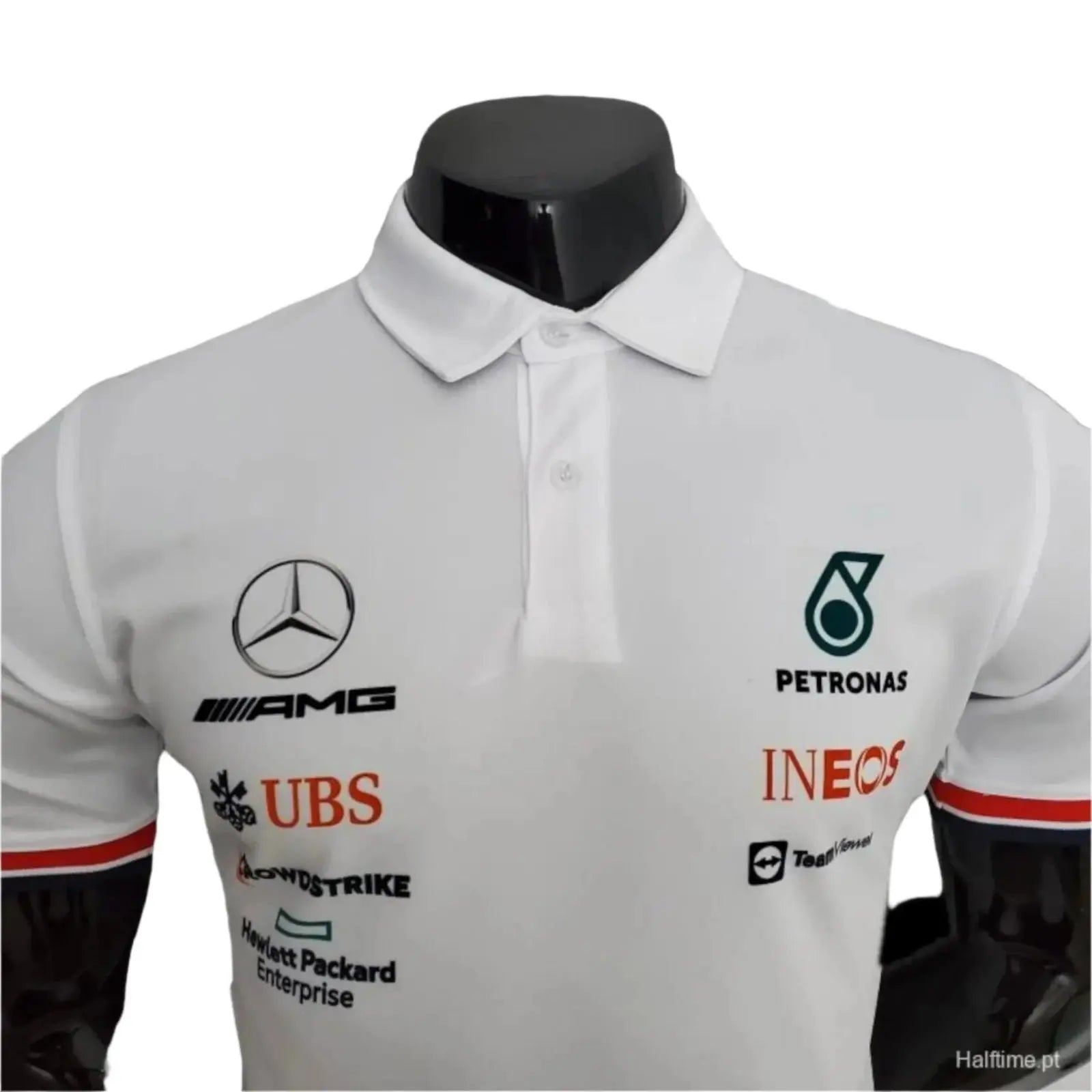 2022 Mercedes Formula One Polo Shirt - replica-inspired team gear image 3