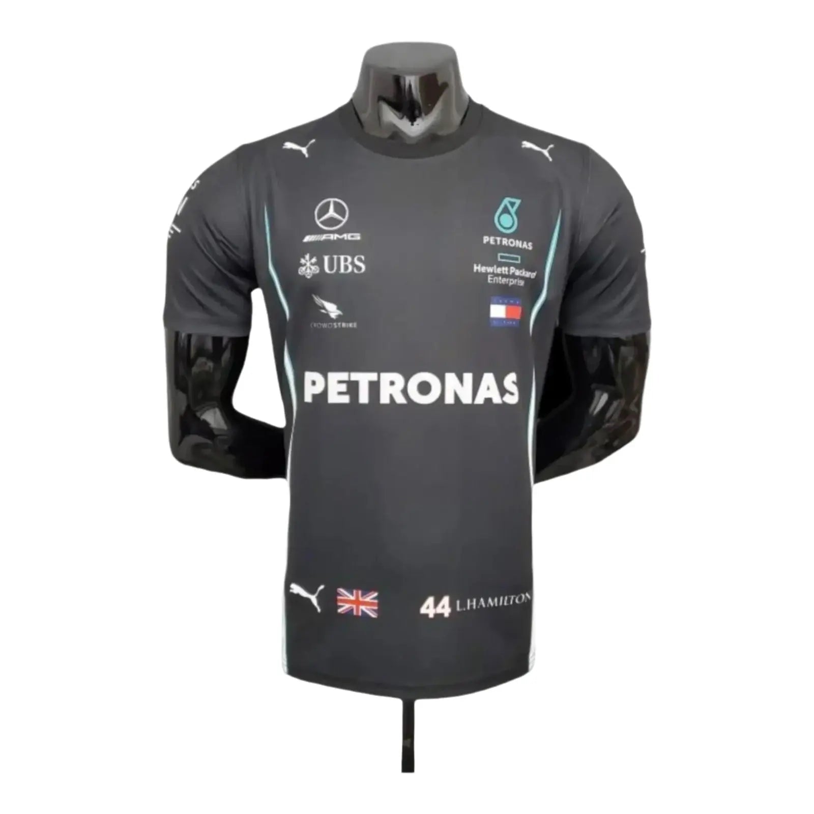 2021 Mercedes Lewis Hamilton Formula One T-Shirt image 1