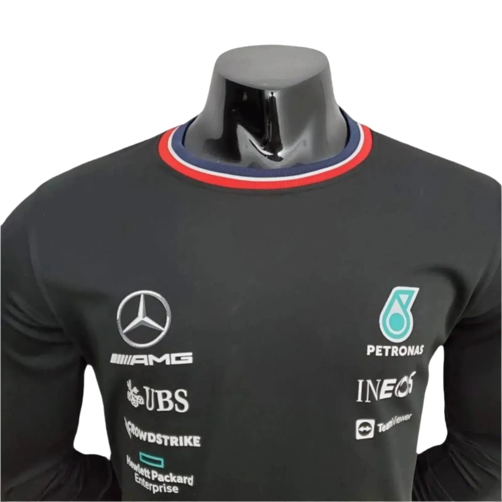 2022 Mercedes F1 Long Sleeve T-Shirt image 3