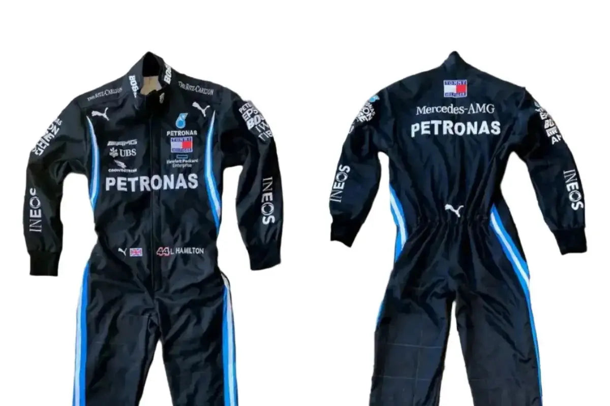 2020 Lewis Hamilton Mercedes AMG F1 Embroidery Race Suit image 2