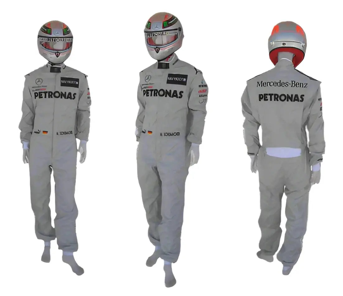 2012 Michael Schumacher Mercedes Benz F1 Embroidered Race Suit image 2