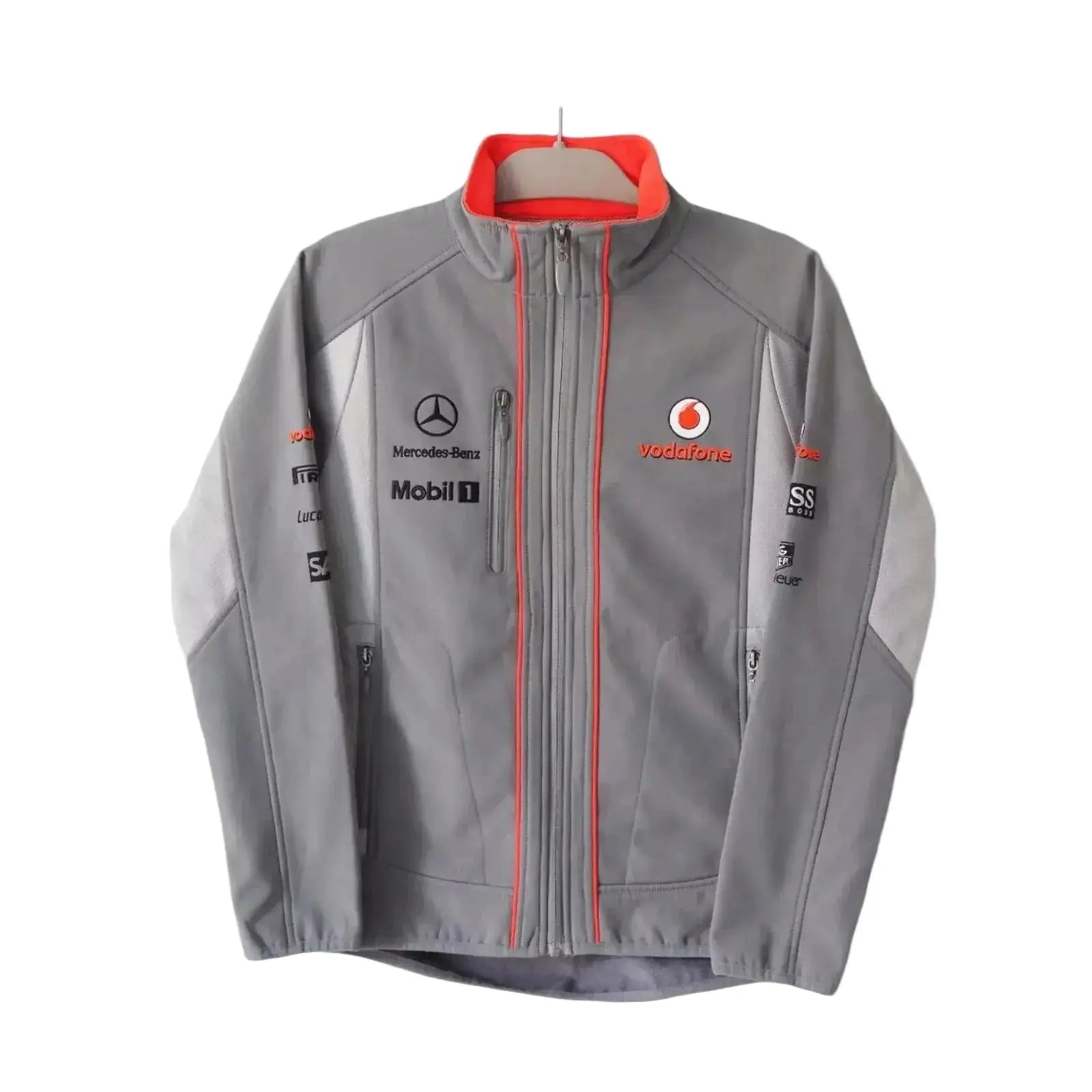 Vintage Mercedes Vodafone Racing Softshell Jacket image 1