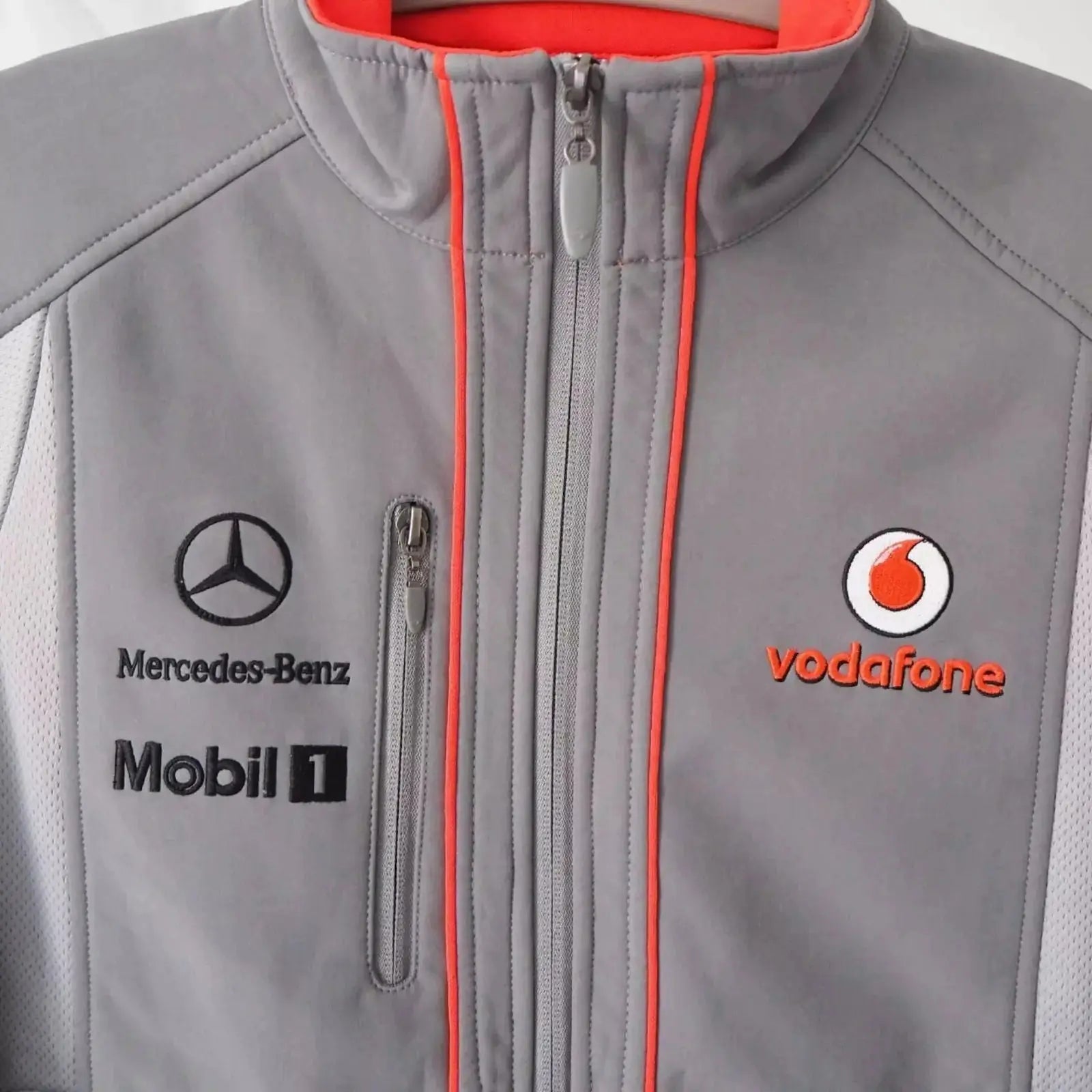 Vintage Mercedes Vodafone Racing Softshell Jacket image 3