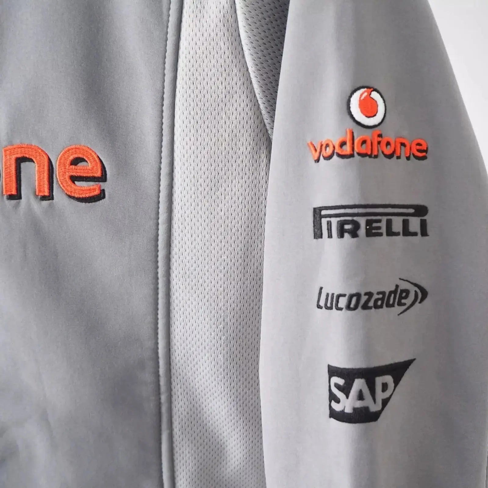 Vintage Mercedes Vodafone Racing Softshell Jacket image 5