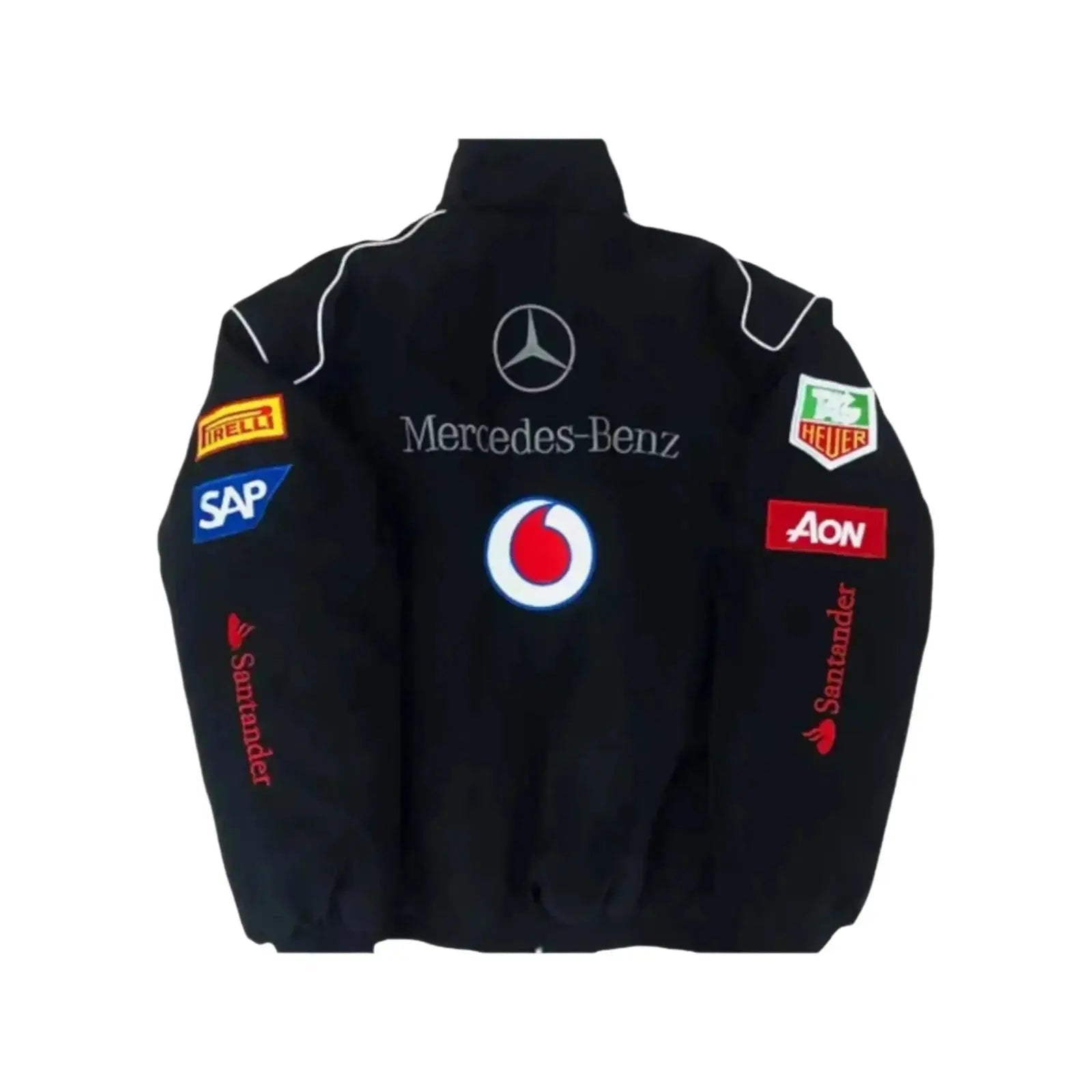 Vintage Edition Black Mercedes F1 Jacket image 2