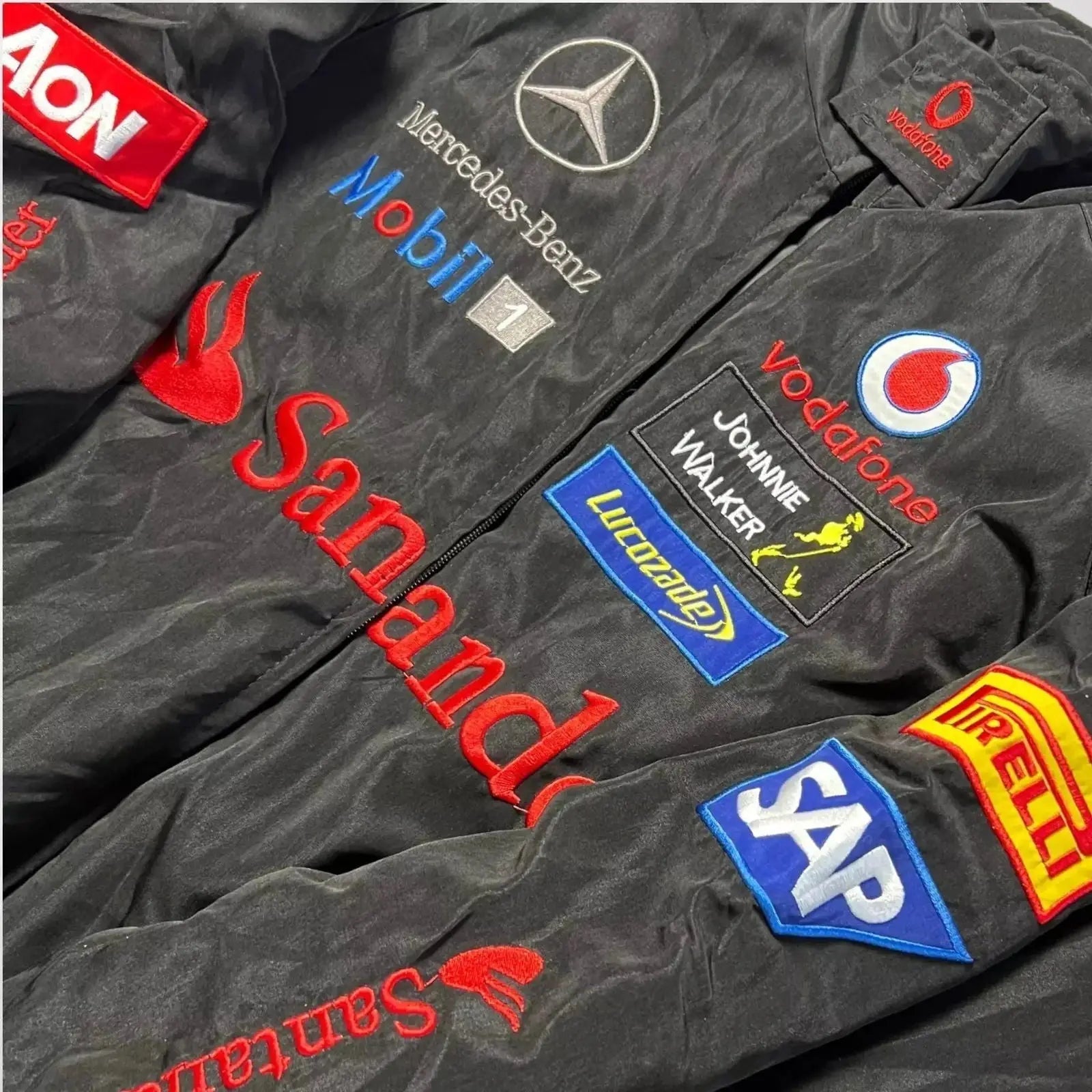 Mercedes F1 Racing Bomber Jacket image 3