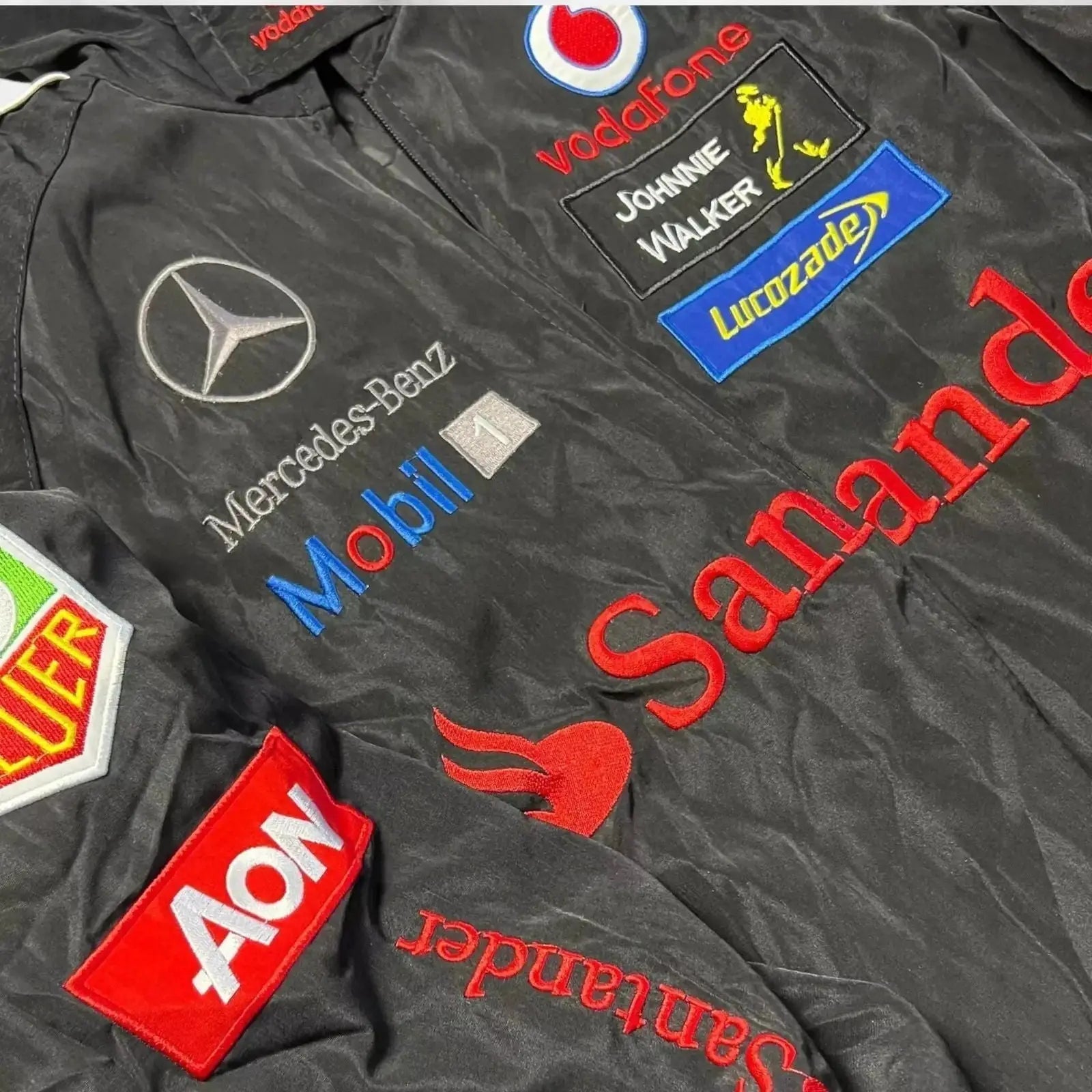 Mercedes F1 Racing Bomber Jacket image 4