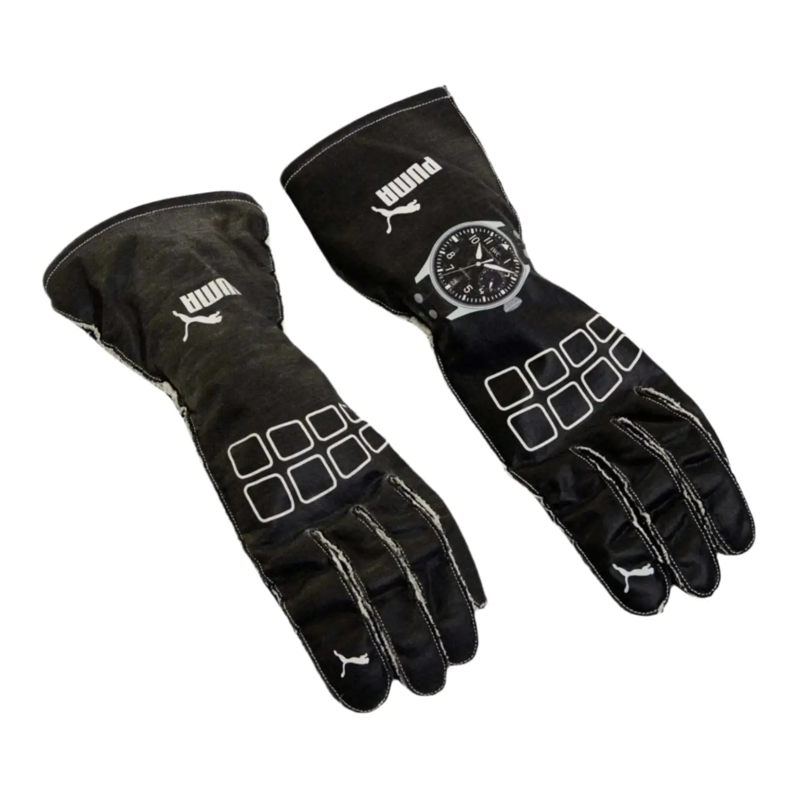 2013 Lewis Hamilton Mercedes AMG Petronas F1 Race Gloves image 1
