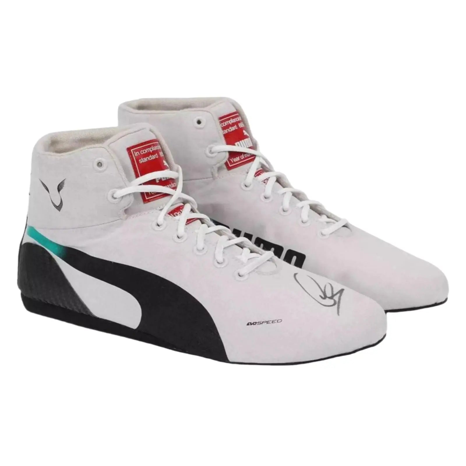 2019 Lewis Hamilton Mercedes benz AMG Puma F1 Boots image 1
