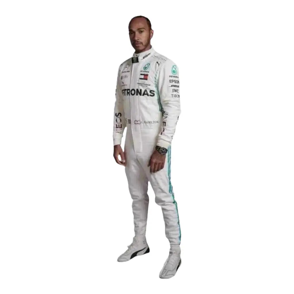 2018 LEWIS HAMILTON MERCEDES AMG F1 RACE SUIT image 2