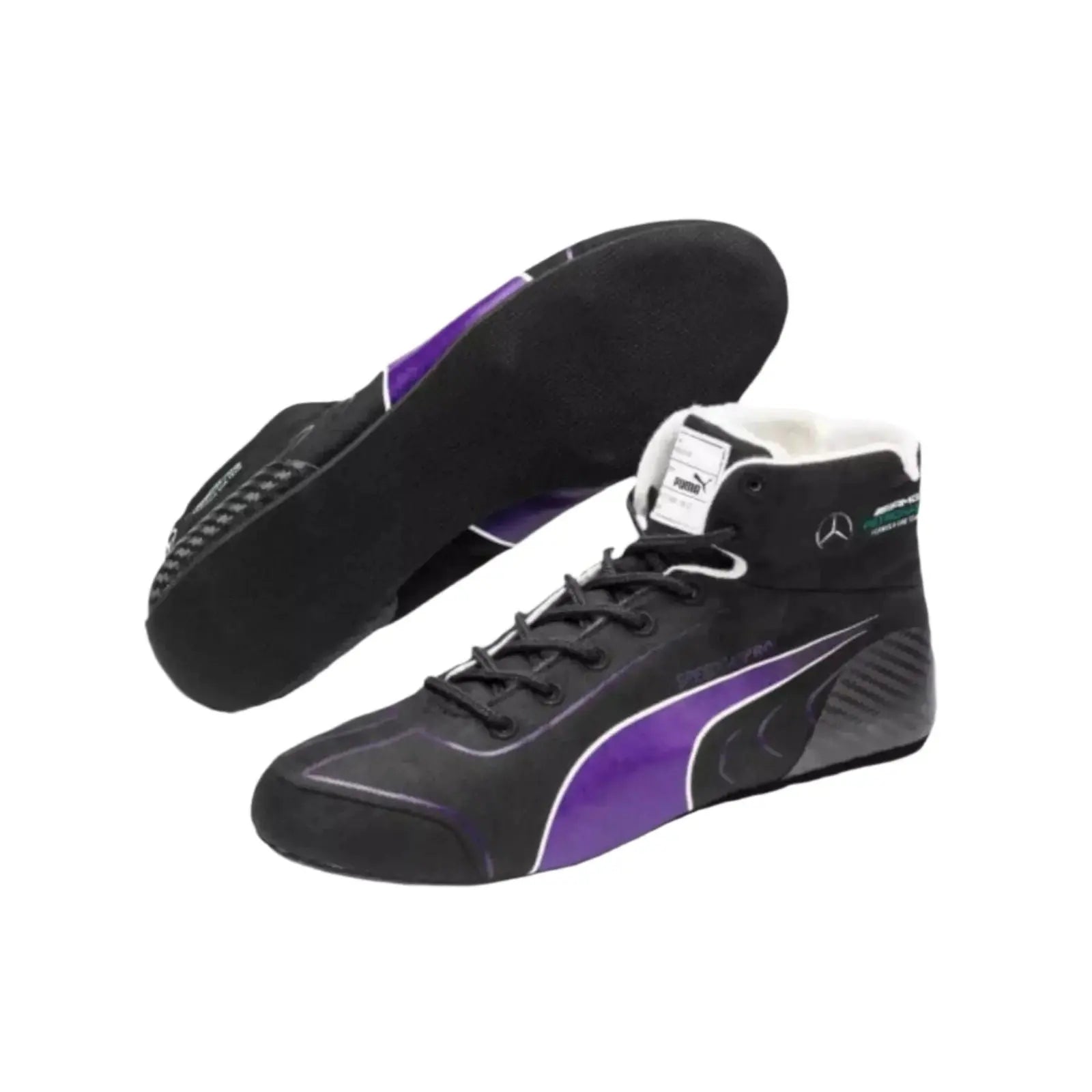 2021 Lewis Hamilton Mercedes SpeedCat Pro F1 Boots image 2