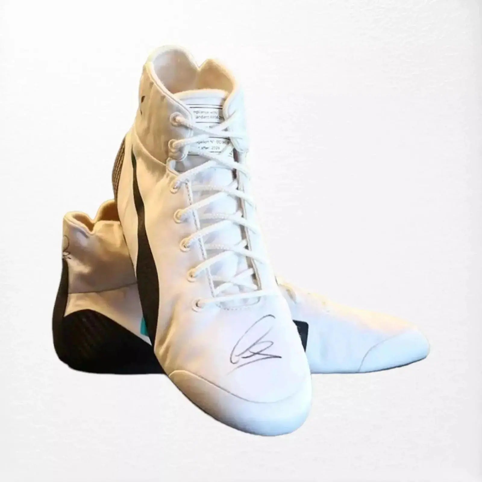 2019 Lewis Hamilton Mercedes benz AMG Puma F1 Boots image 3