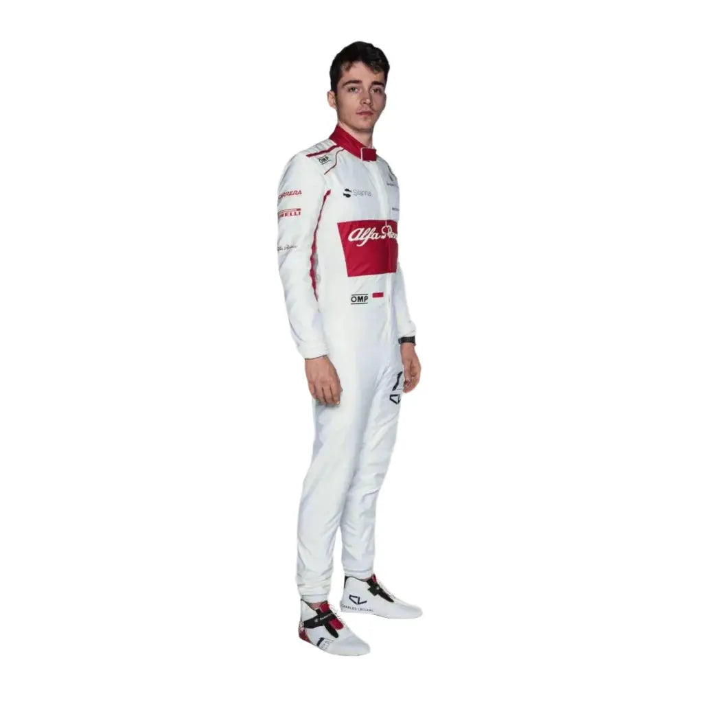 2018 Charles Leclerc Alfa Romeo Sauber F1 Suit image 2