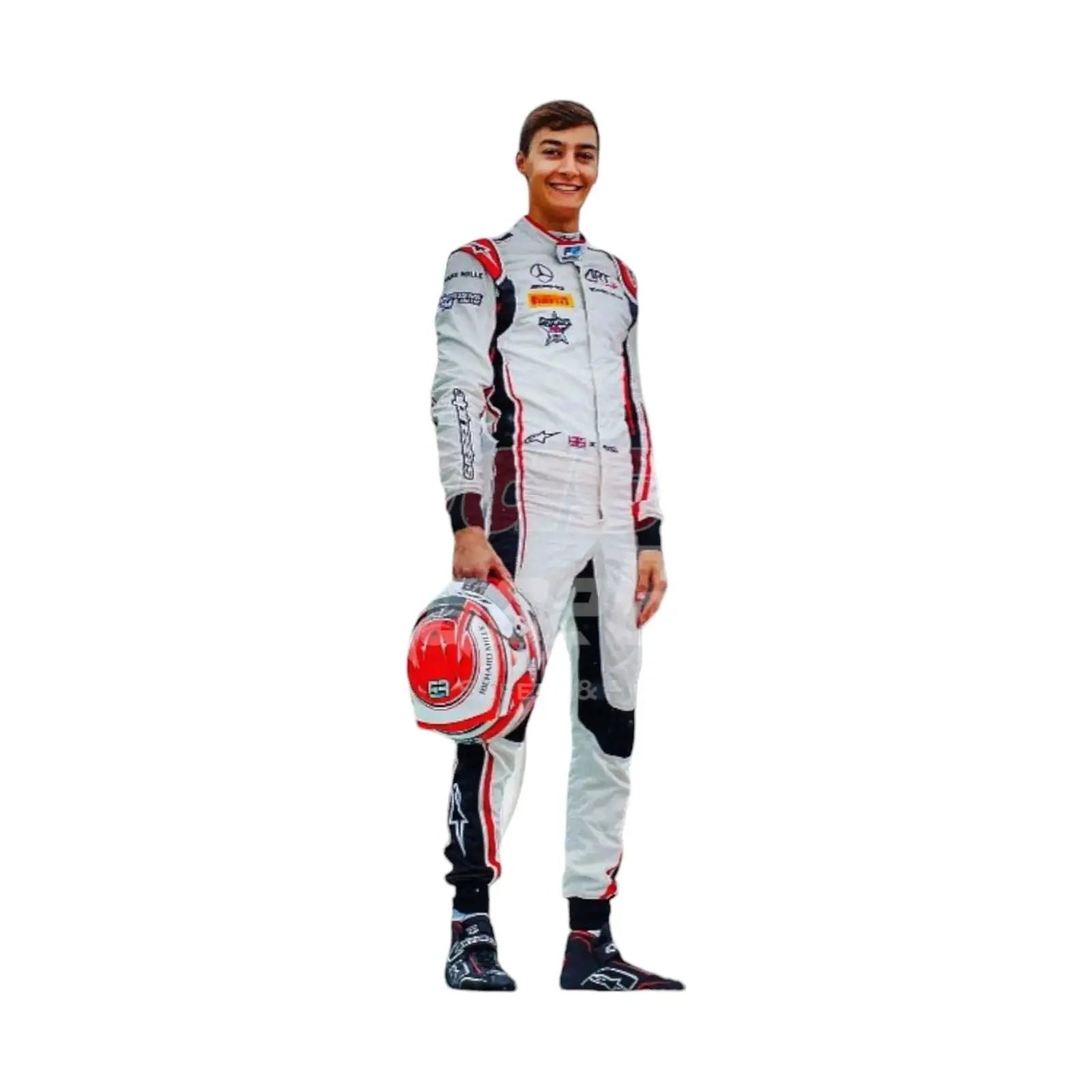 2018 George Russell Mercedes AMG F1 Race Suit image 1