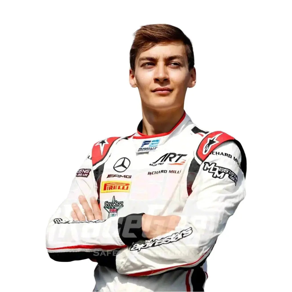2018 George Russell Mercedes AMG F1 Race Suit image 3