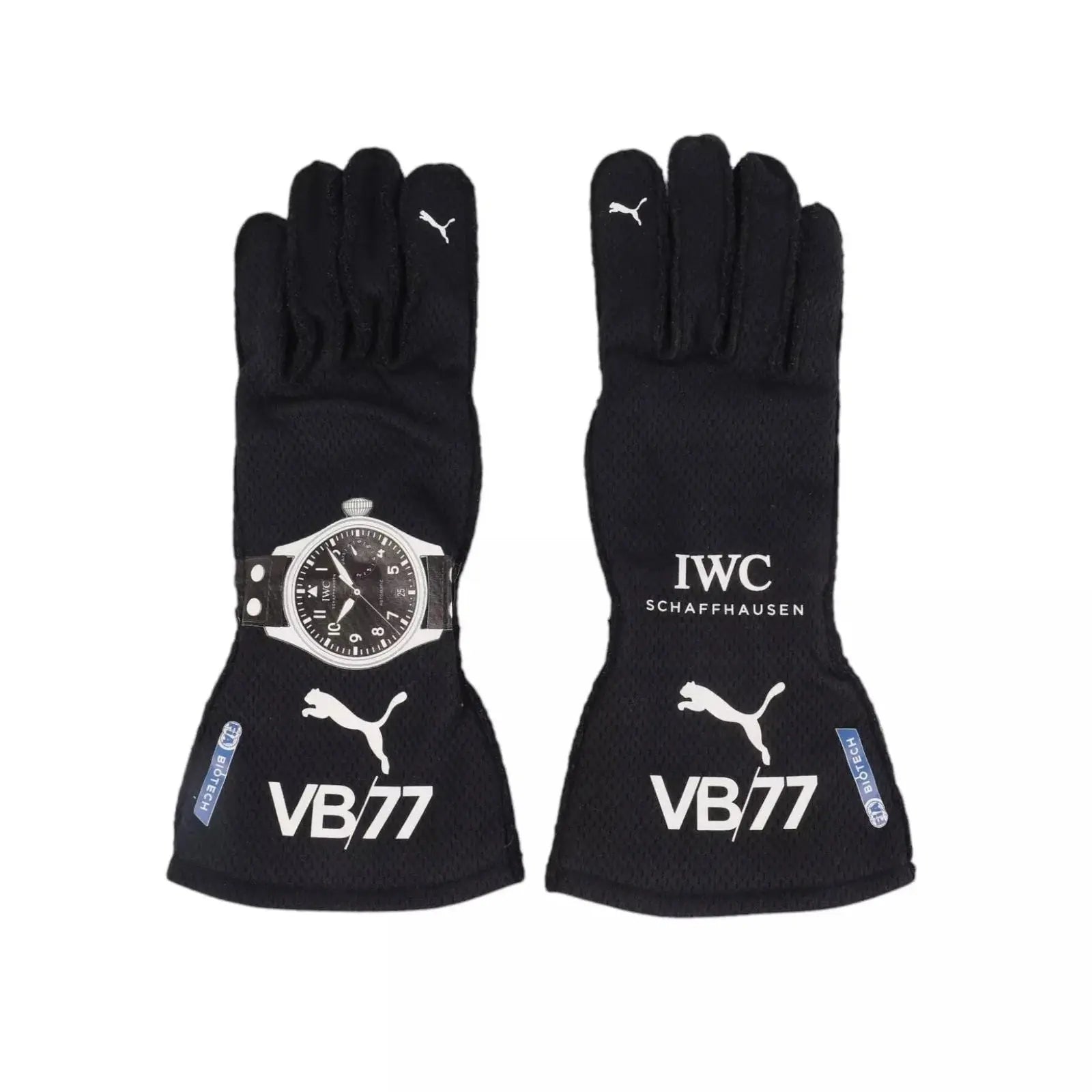 2020 Valtteri Bottas Mercedes-AMG F1 Team Replica Race Gloves image 1