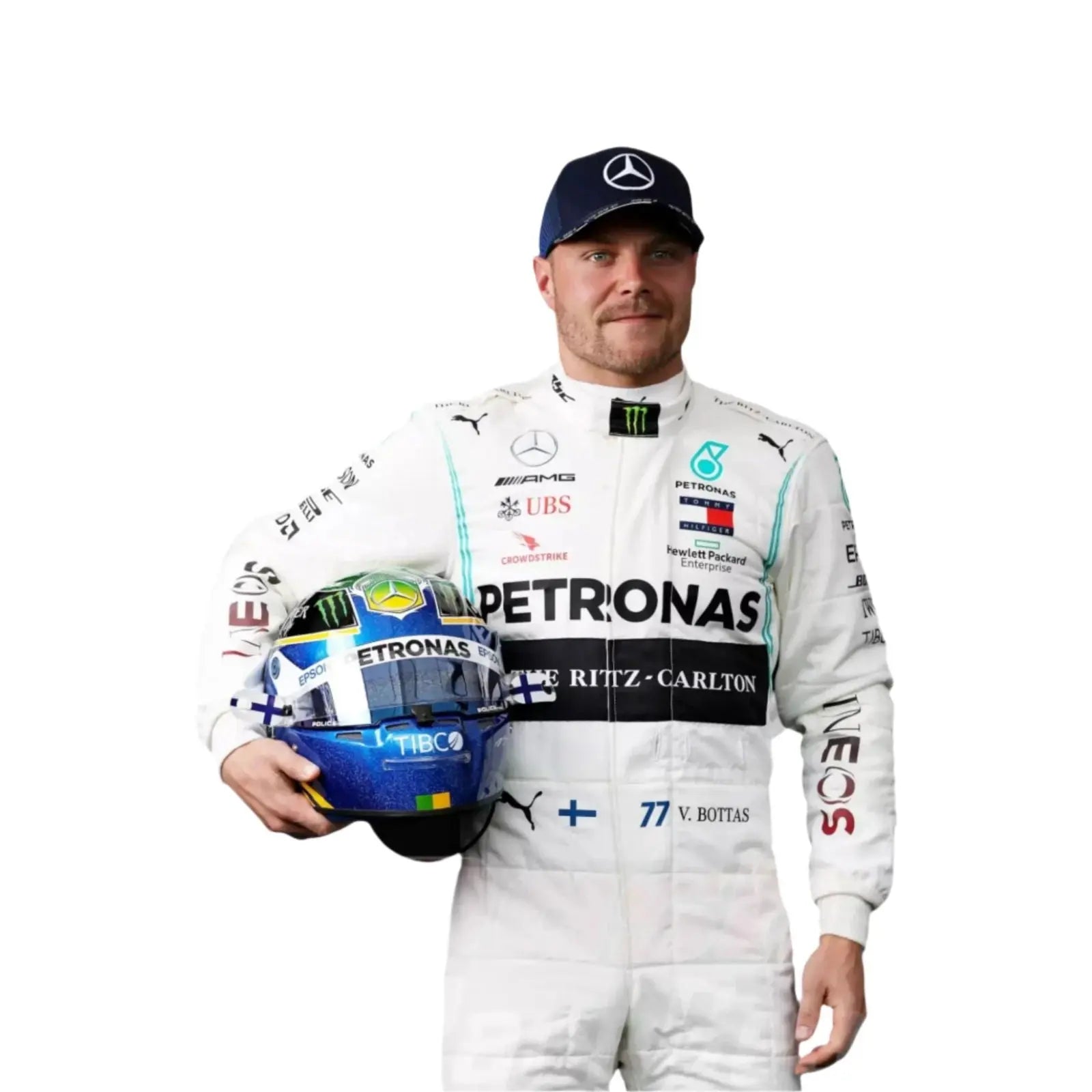 2020 Valtteri Bottas Mercedes AMG F1 Race Suit image 1