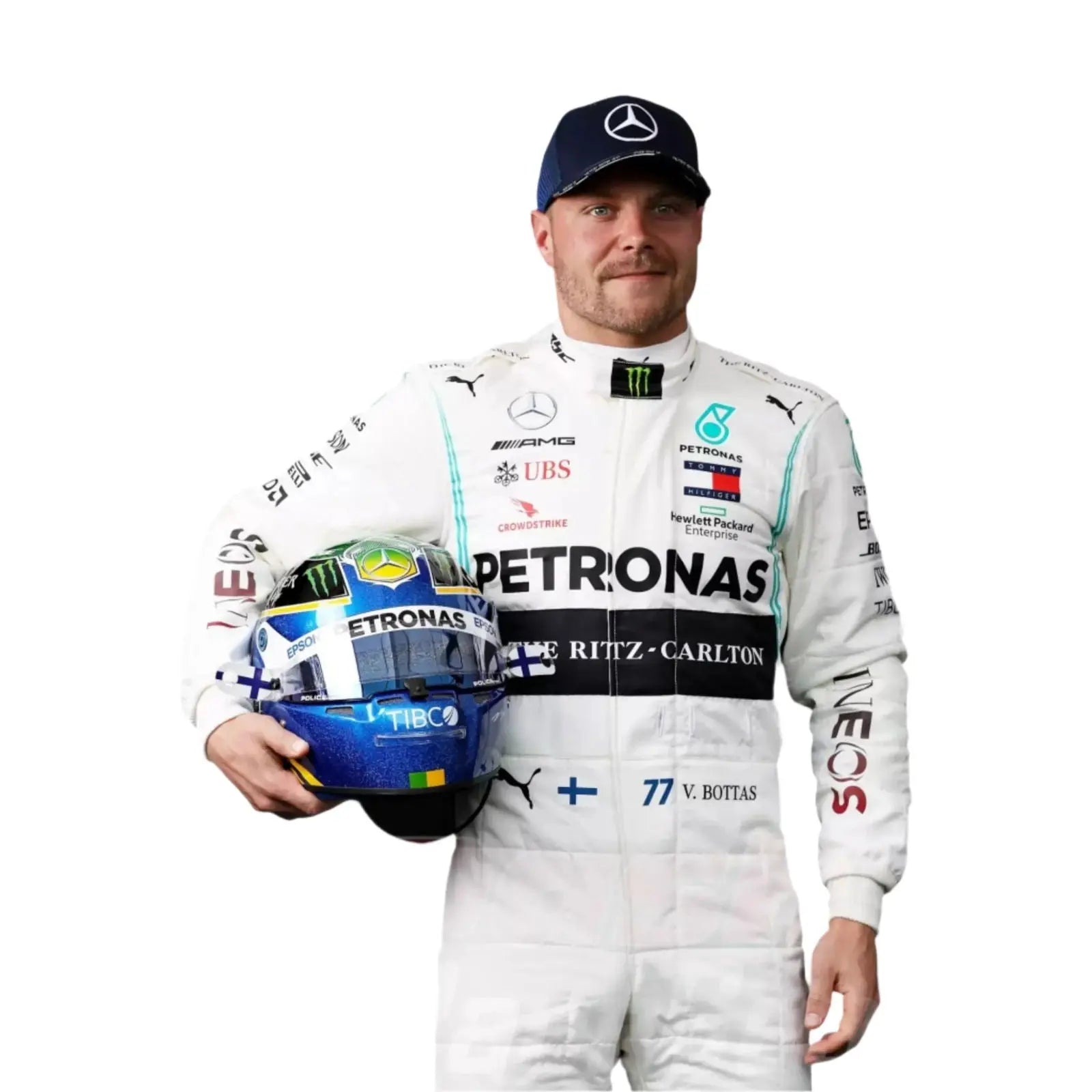 2020 Valtteri Bottas Mercedes AMG F1 Race Suit image 2
