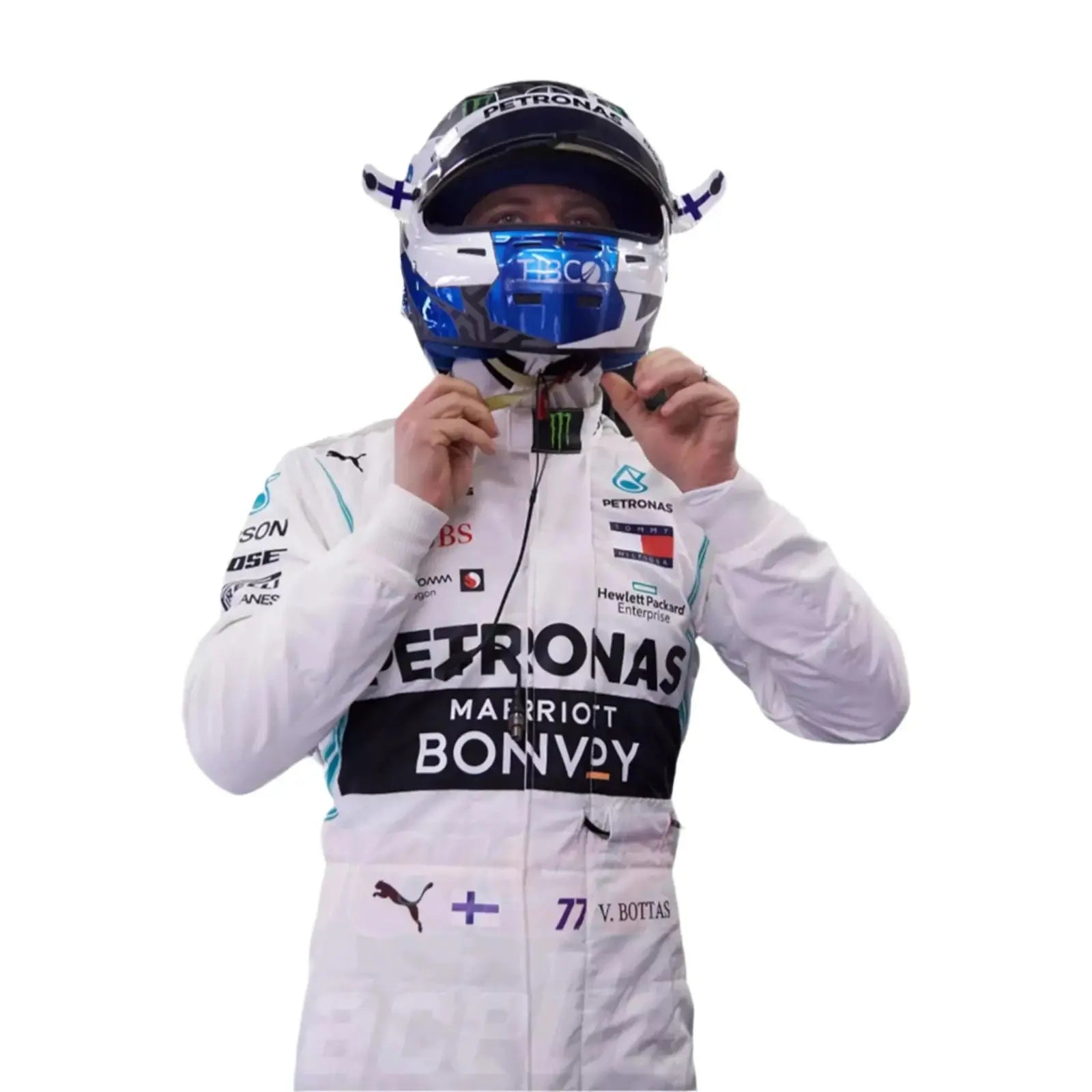 2020 Valtteri Bottas Mercedes AMG F1 Race Suit image 5