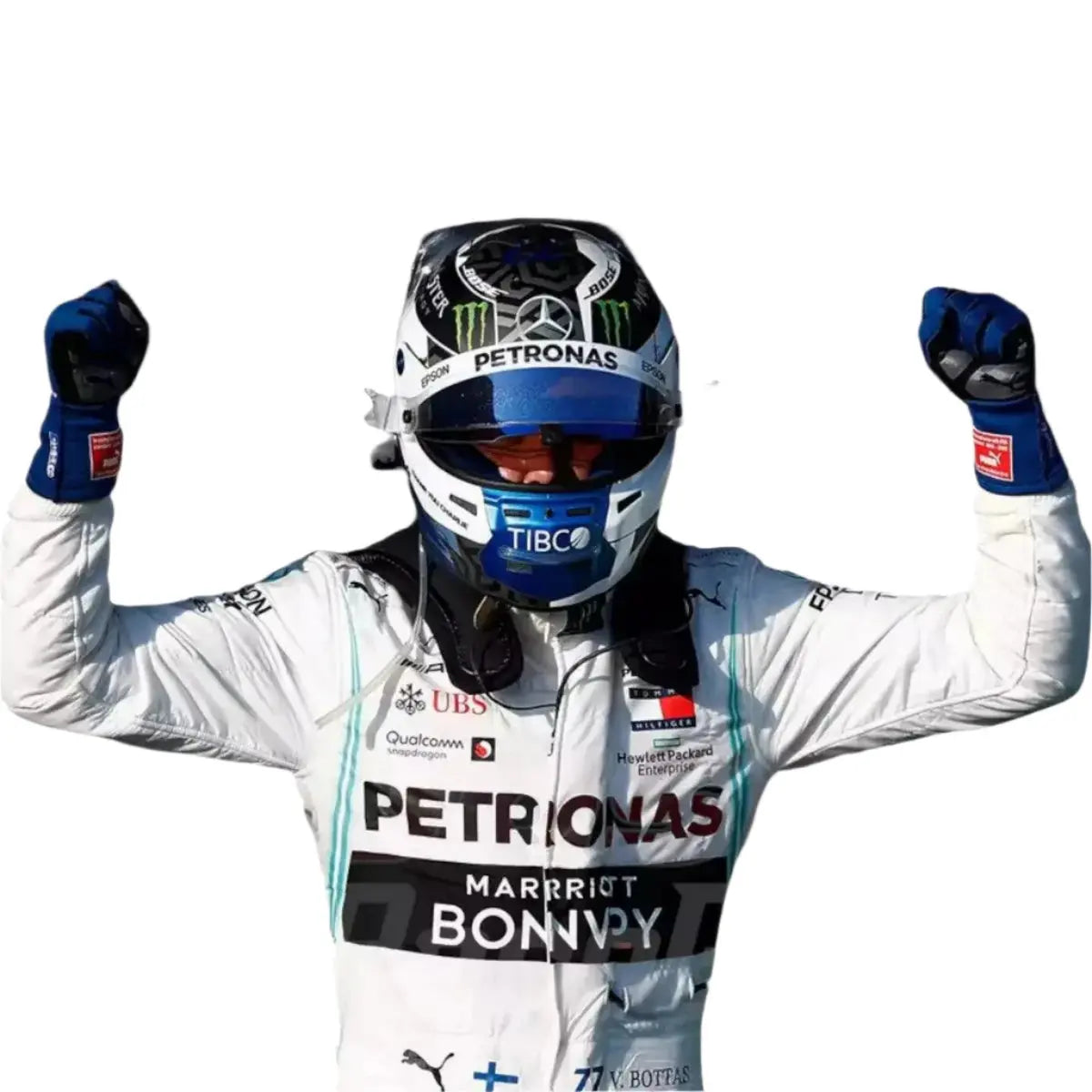 2020 Valtteri Bottas Mercedes AMG F1 Race Suit image 6