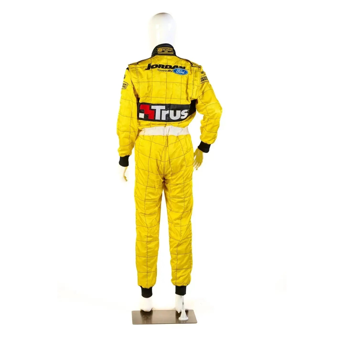 2004 Jordan Ford Nigel Mansell Race Suit - Benson & Hedges Sparco image 2