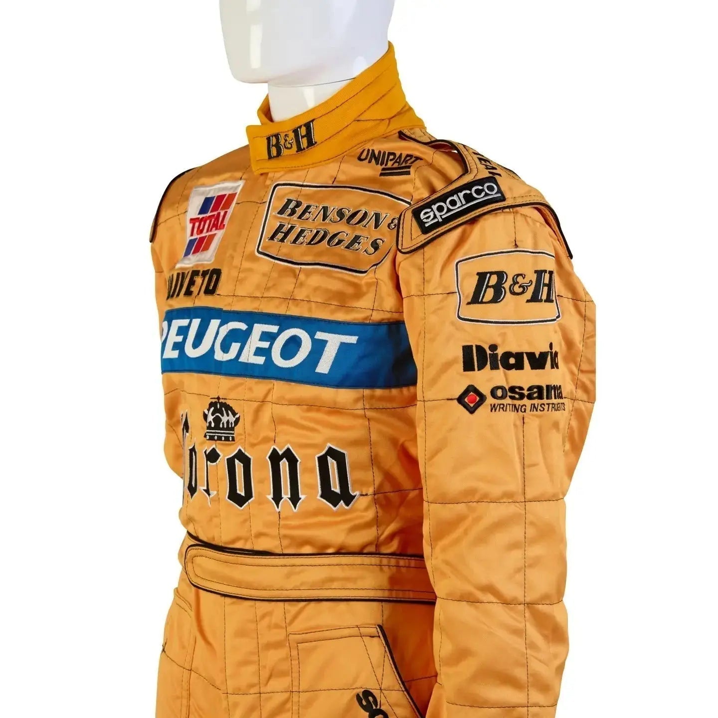1996 Jordan Peugeot Benson & Hedges Sparco Formula 1 Nigel Mansell Race Suit image 5