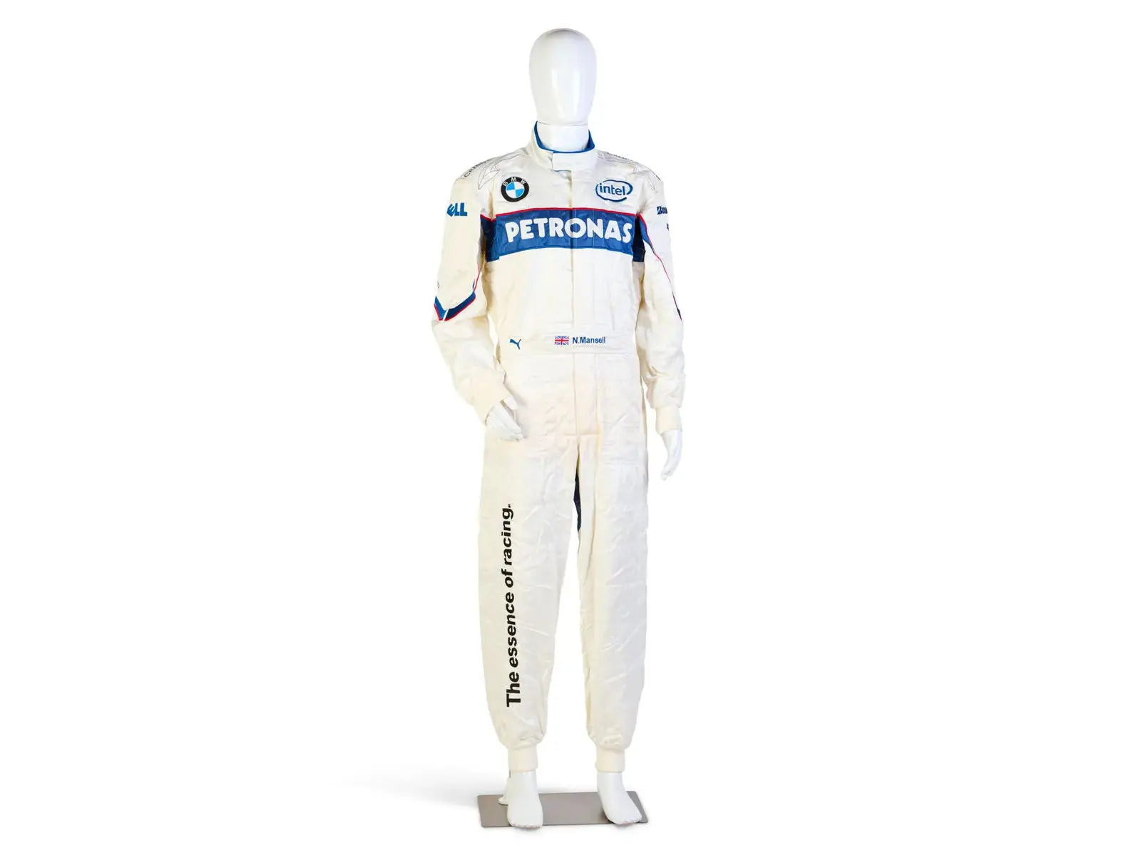 2007 BMW Sauber Formula 1 Puma NIGEL MANSELL’S Race Suit image 1