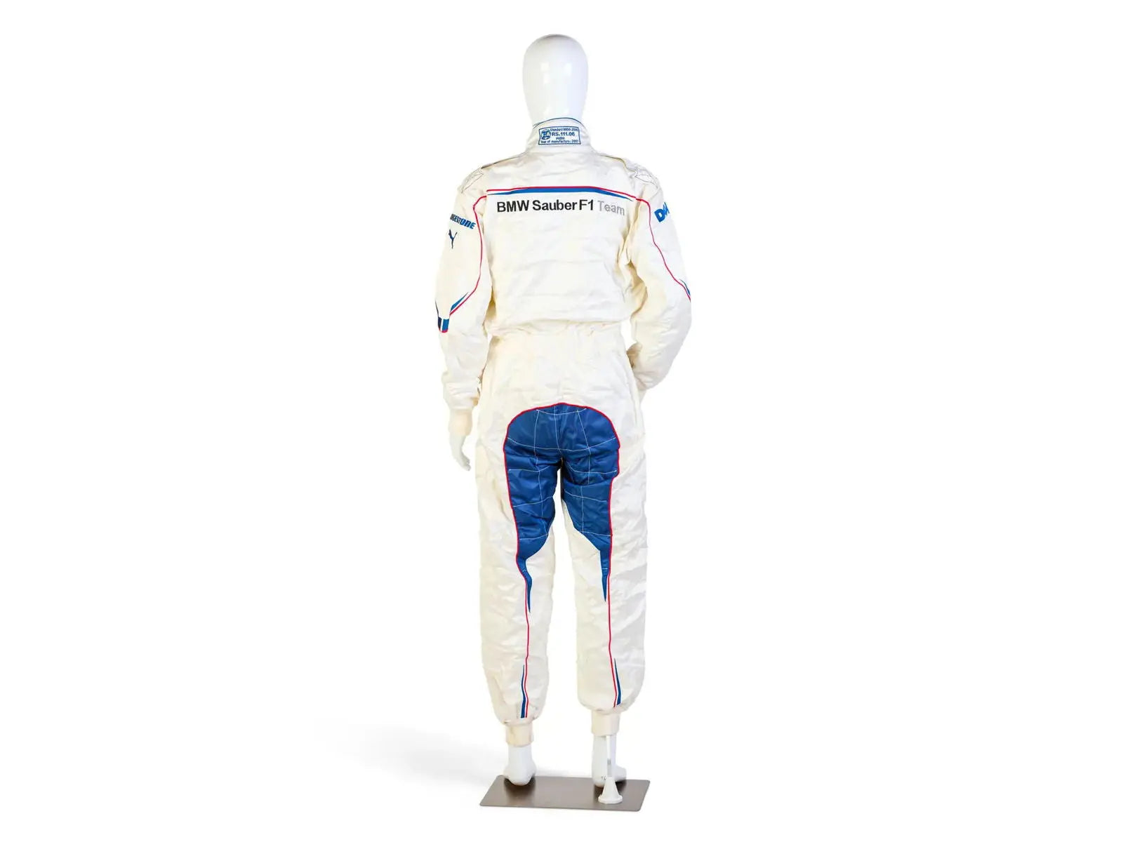 2007 BMW Sauber Formula 1 Puma NIGEL MANSELL’S Race Suit image 2