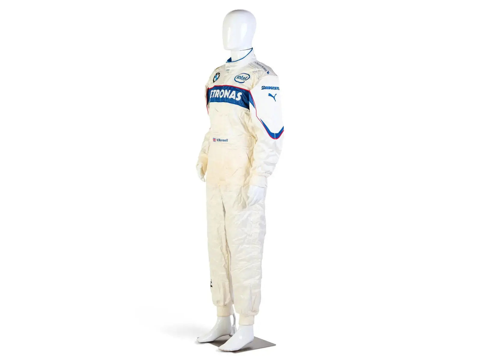 2007 BMW Sauber Formula 1 Puma NIGEL MANSELL’S Race Suit image 4