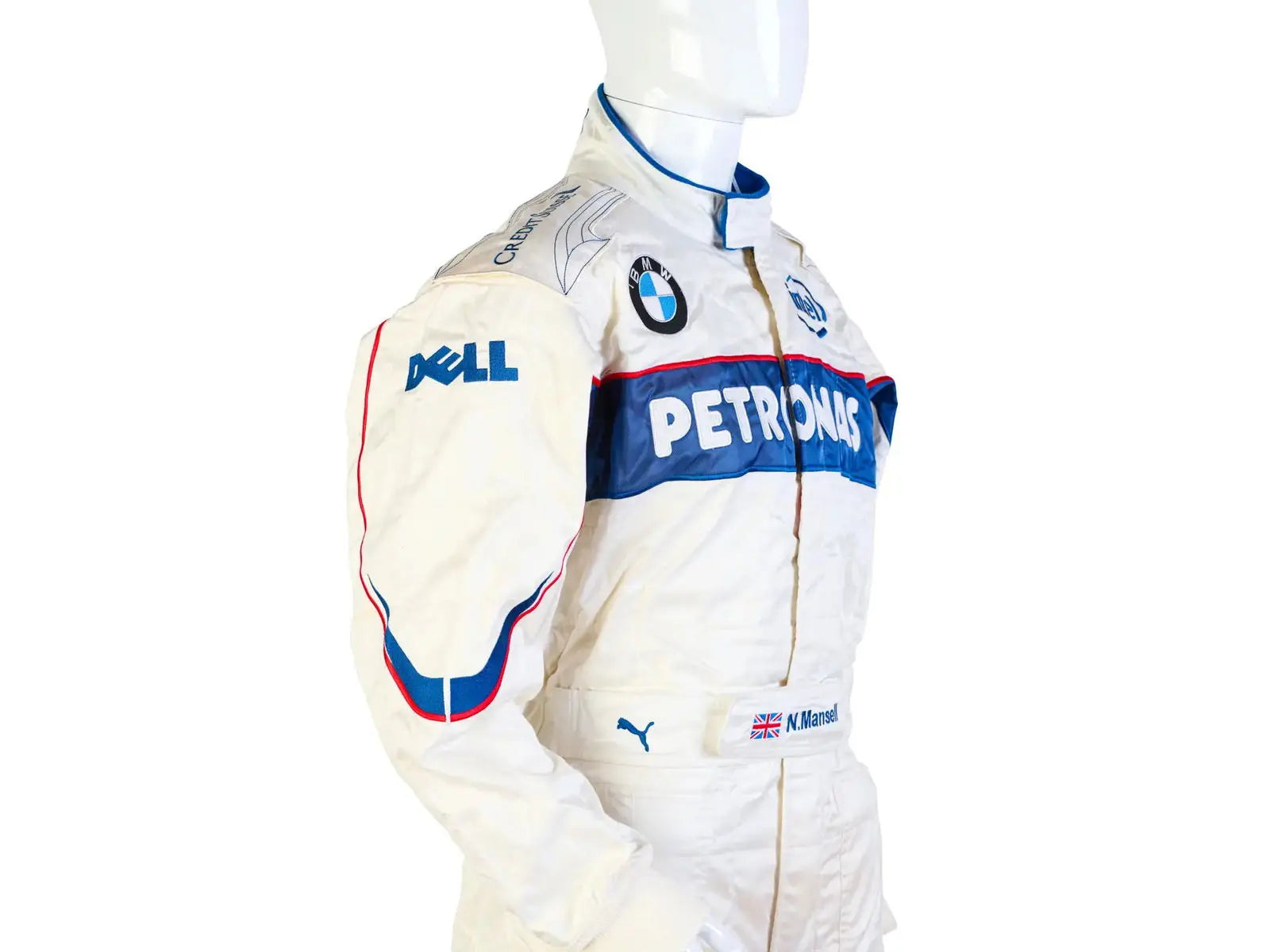 2007 BMW Sauber Formula 1 Puma NIGEL MANSELL’S Race Suit image 6