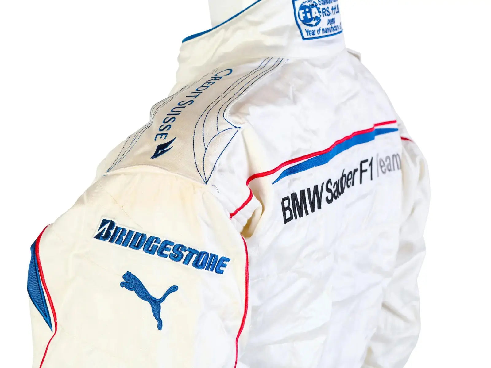 2007 BMW Sauber Formula 1 Puma NIGEL MANSELL’S Race Suit image 7