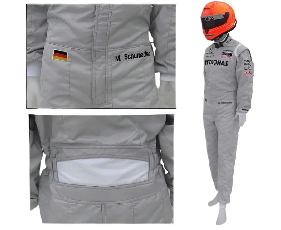 2010 Michael Schumacher Mercedes Benz F1 Embroiderd Race Suit image 2