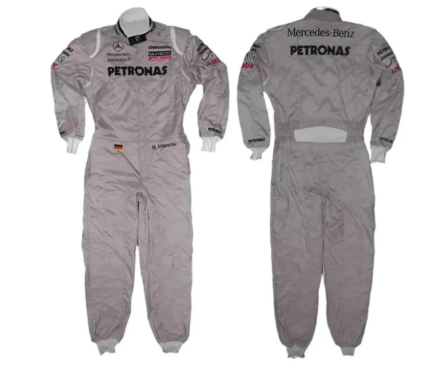 2010 Michael Schumacher Mercedes Benz F1 Embroiderd Race Suit image 6