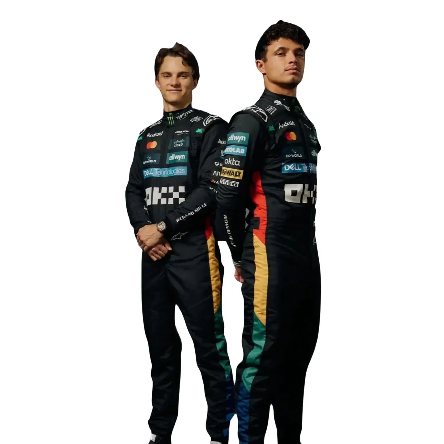 2025 F1 Racing Costume Worn by Lando Norris & Oscar Piastri - Silverstone British GP image 11