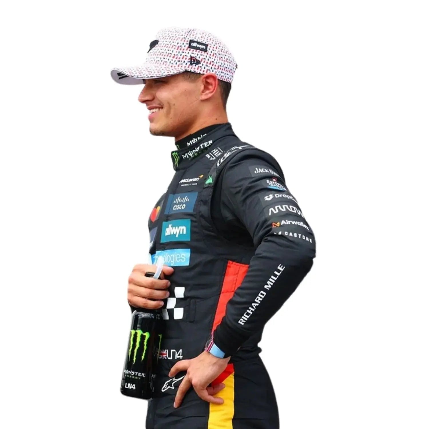 2025 F1 Racing Costume Worn by Lando Norris & Oscar Piastri - Silverstone British GP image 8