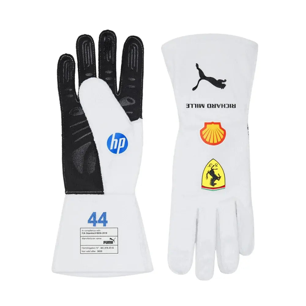 2025 Lewis Hamilton Miami GP F1 Racing Gloves image 1