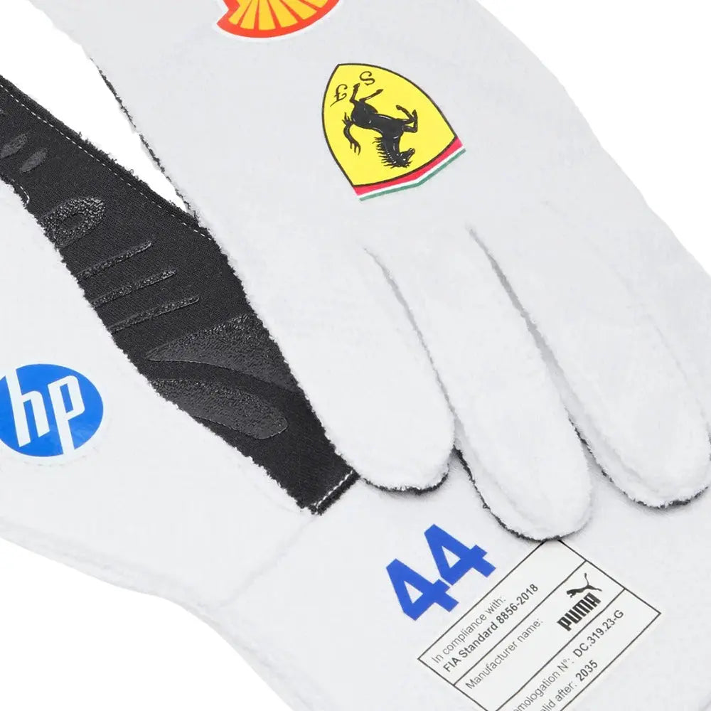 2025 Lewis Hamilton Miami GP F1 Racing Gloves image 2