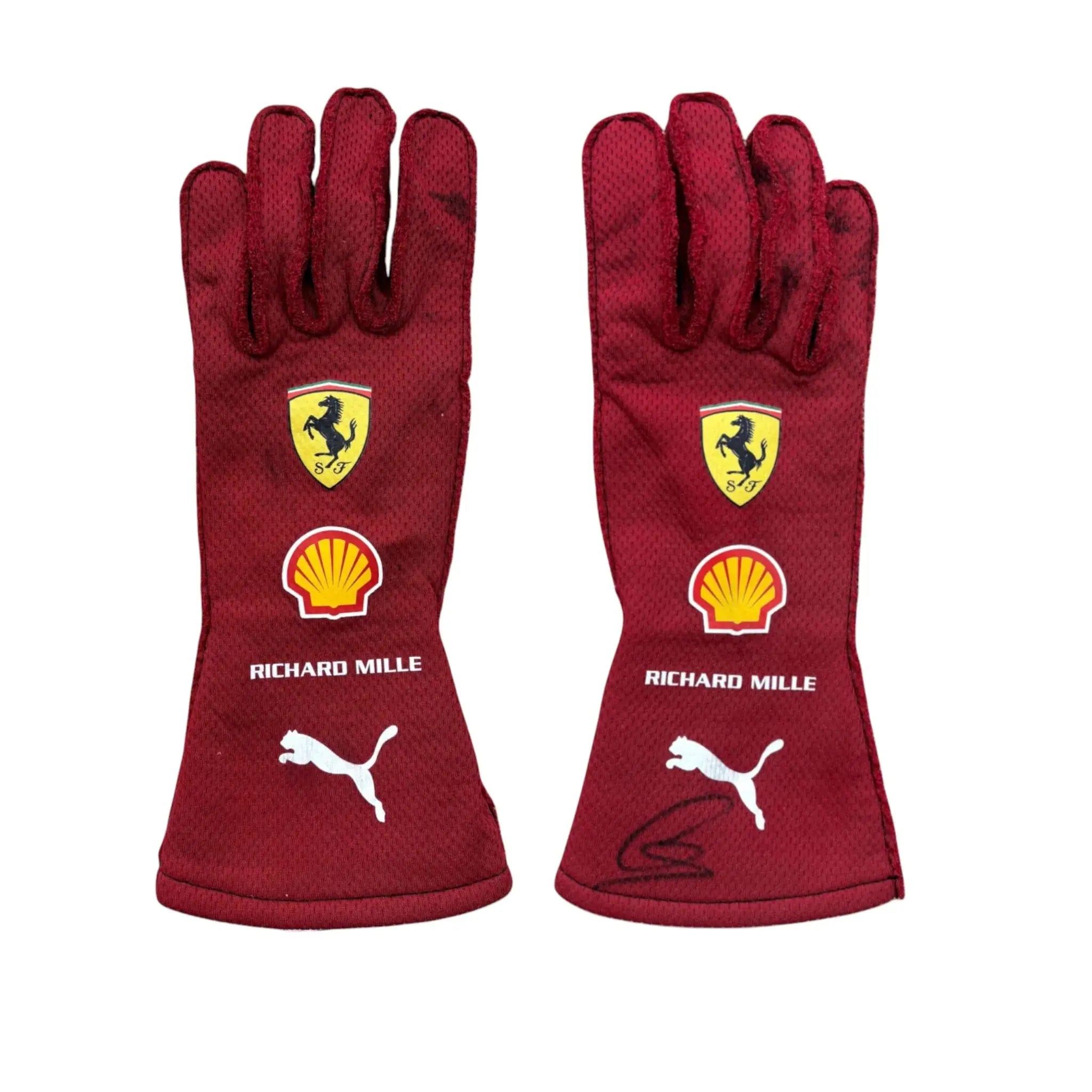 2025 Lewis Hamilton Ferrari Race Gloves image 1