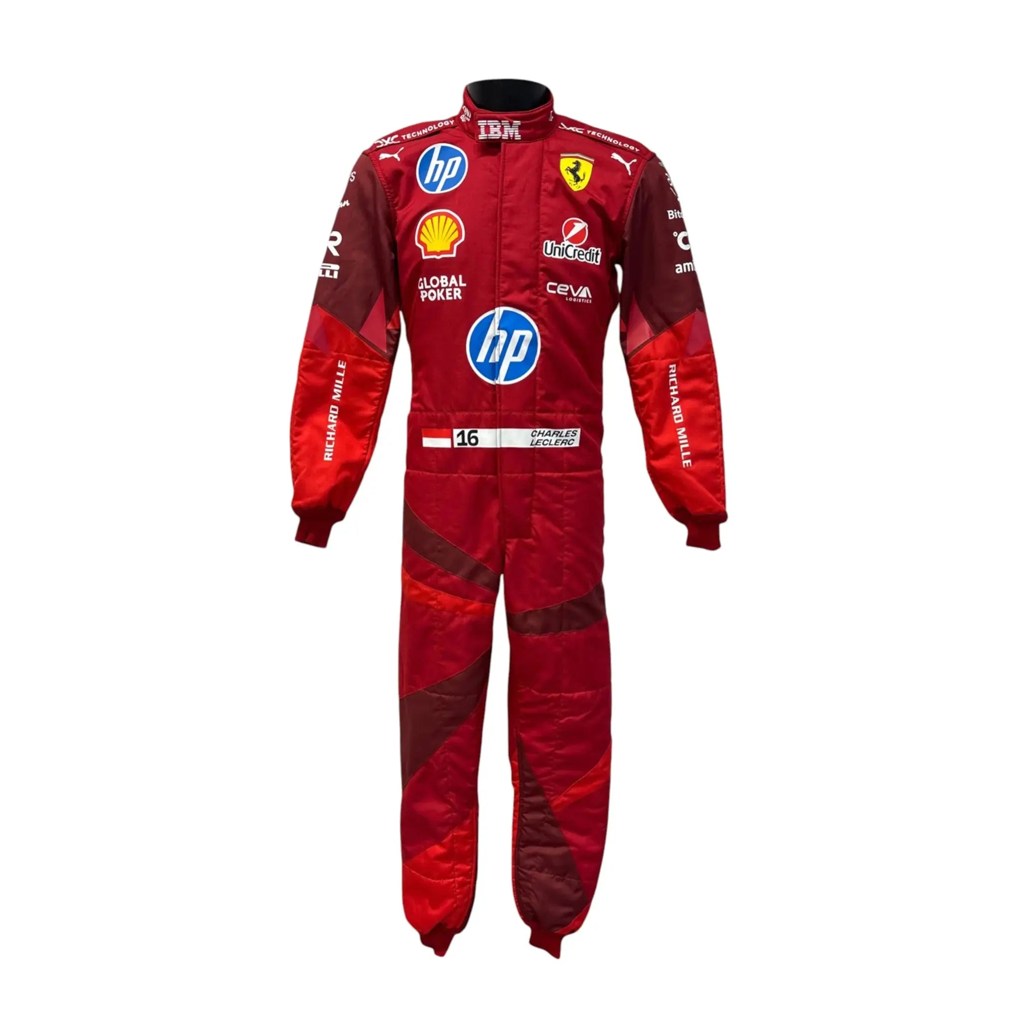 Charles Leclerc Scuderia Ferrari HP Las Vegas 2025 race suit image 1
