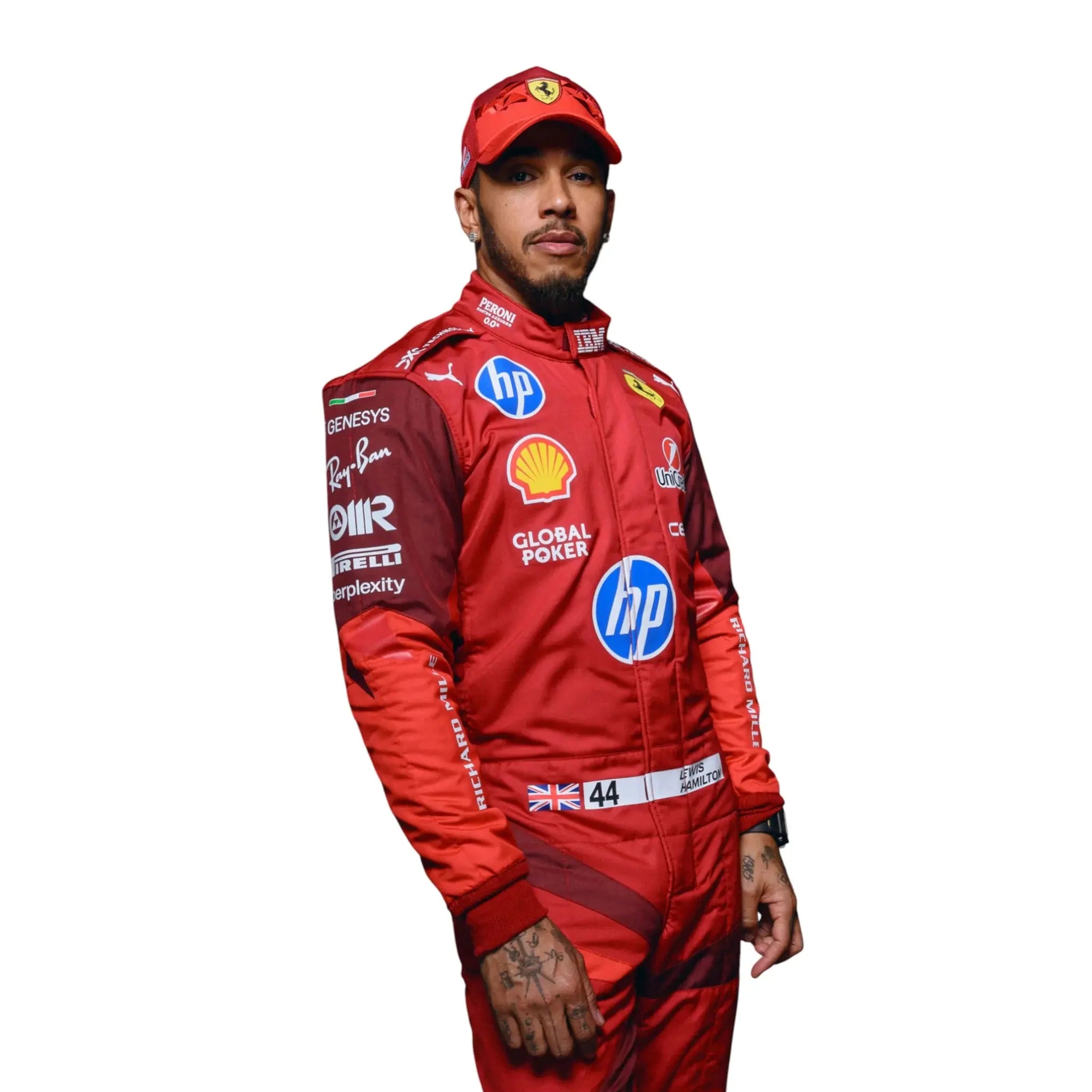 Lewis Hamilton Scuderia Ferrari HP Las Vegas 2025 race suit image 3